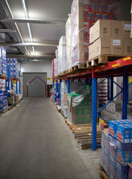 HASLER TRANSPORT AG - Palettenlager