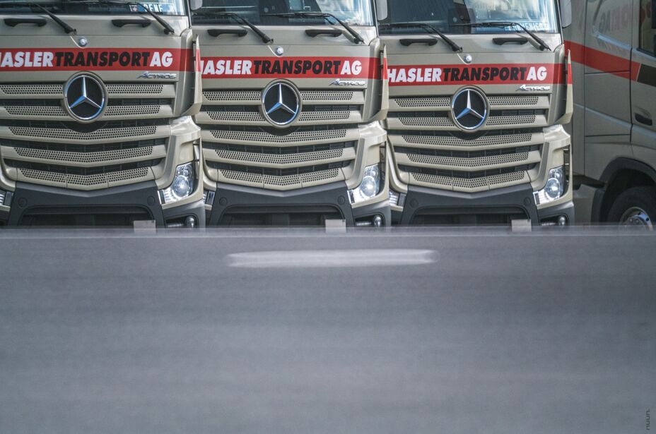 HASLER TRANSPORT AG - LKW Fuhrpark