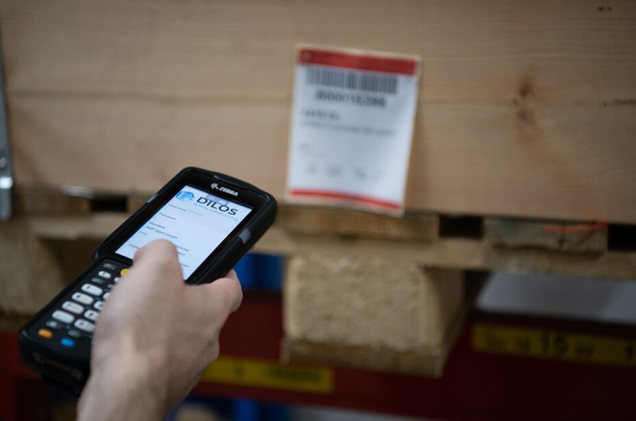 HASLER TRANSPORT AG - Logistik Scanvorgang